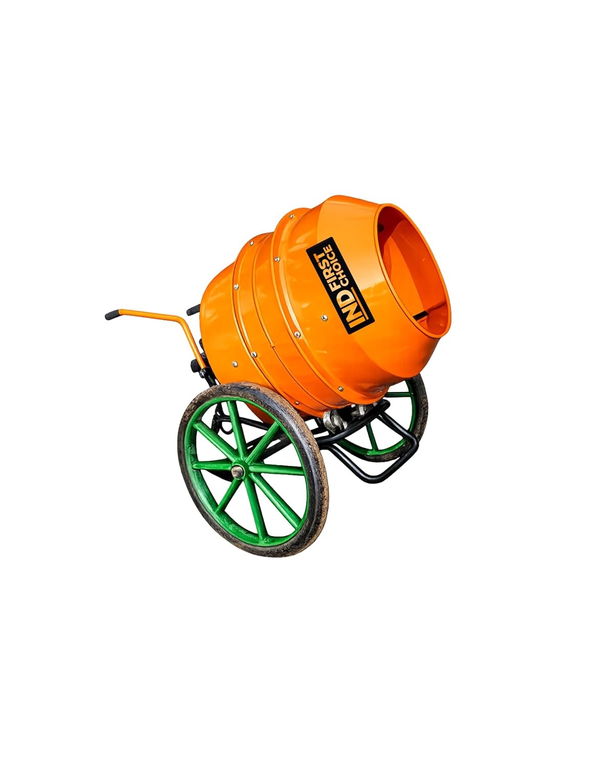 IND FIRST CHOICE 350 Litre Barrow-Type Concrete Mixer with 1 HP Electric Motor