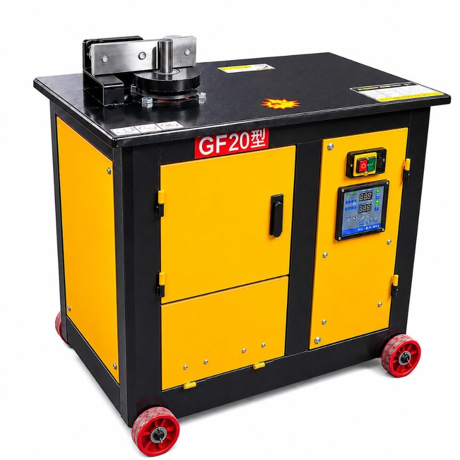 IND FIRST CHOICE GF20 Ring Making Machine | 3 HP Three Phase Motor | Maximum 14 mm Rebar Bending | Stirrup Making Machine