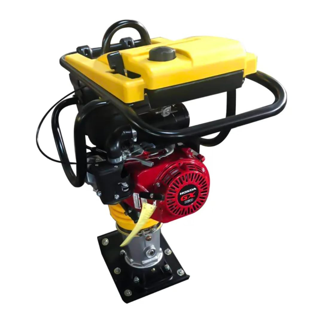 IND FIRST CHOICE Tamping Rammer | GX160 4.8 HP Engine | Soil Compactor Machine | Heavy Duty Earth Compactor for Construction | 60-70 Kg Ramming Force